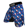 Statue Of Liberty USA Print Pattern MMA Shorts-grizzshop