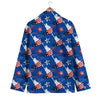 Statue Of Liberty USA Print Pattern Men's Blazer-grizzshop