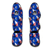 Statue Of Liberty USA Print Pattern Muay Thai Shin Guards-grizzshop