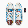 Statue Of Liberty USA Print Platform Shoes-grizzshop