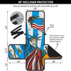 Statue Of Liberty USA Print Recliner Protector-grizzshop