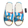 Statue Of Liberty USA Print Sandals-grizzshop