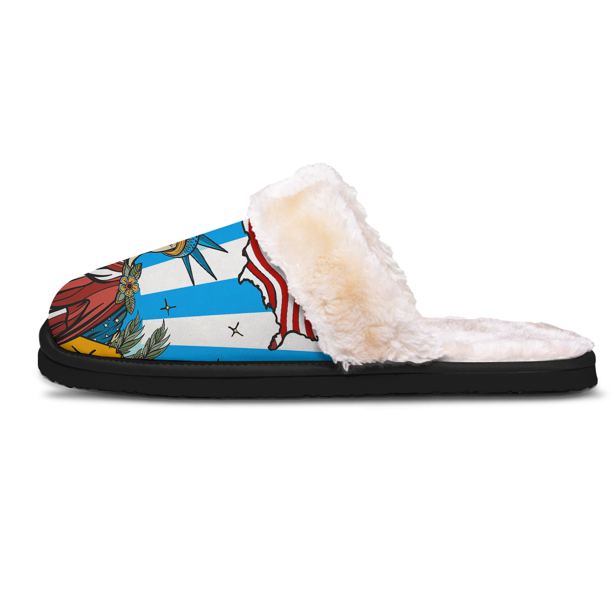 Statue Of Liberty USA Print Slippers-grizzshop