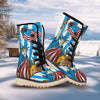 Statue Of Liberty USA Print Snow Boots-grizzshop