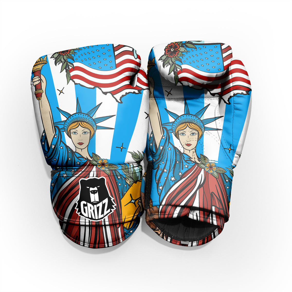 Statue Of Liberty USA Print Pro Boxing Glove