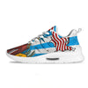 Statue Of Liberty USA Print Tennis Shoes-grizzshop