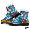 Statue Of Liberty USA Print Winter Boots-grizzshop