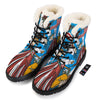 Statue Of Liberty USA Print Winter Boots-grizzshop