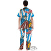 Statue Of Liberty USA Print Women's Pajamas Set-grizzshop