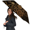 Steampunk Gears Vintage Print Umbrella-grizzshop