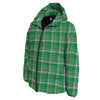 Stewart Plaid Saint Patrick's Day Print Pattern Down Jacket-grizzshop