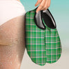 Stewart Plaid Saint Patrick's Day Print Pattern Water Shoes-grizzshop