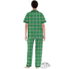 Stewart Plaid Saint Patrick's Day Print Pattern Women's Pajamas Set-grizzshop