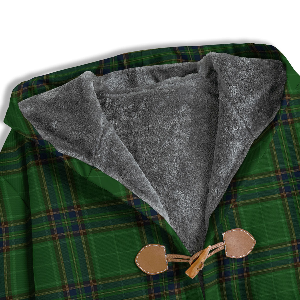 Stewart Tartan Blue And Green Print Men's Windbreaker Jacket-grizzshop