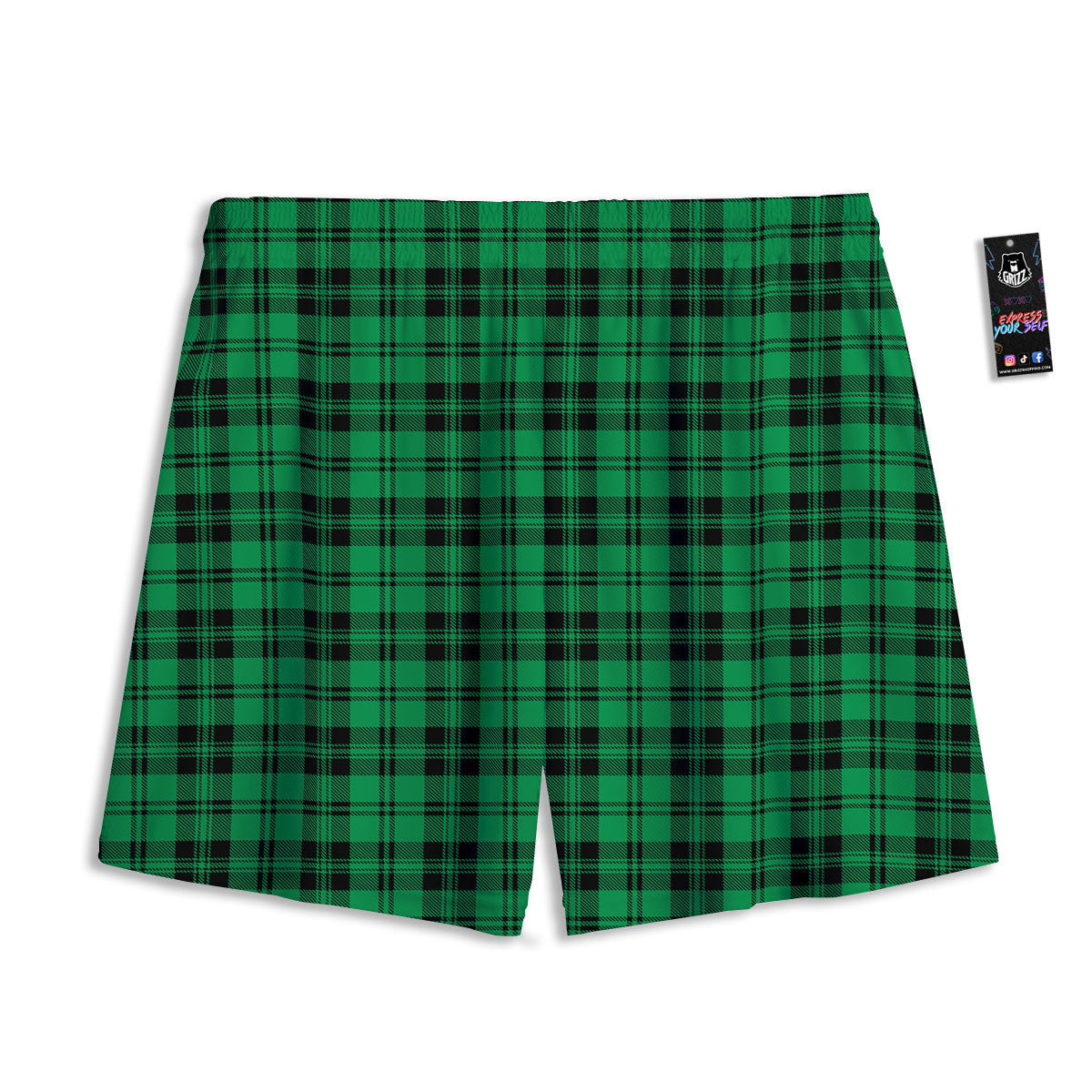 Space Dark Print Mesh Shorts