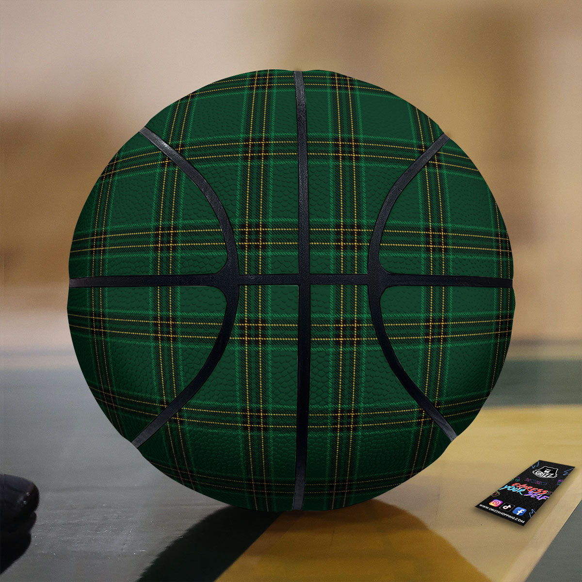 Sunset Japanese Print Pattern Basketball