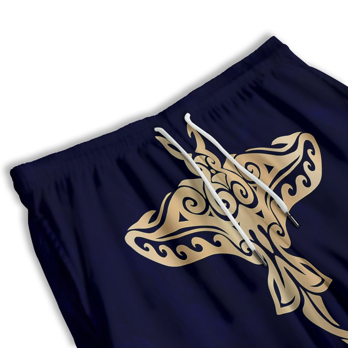 Symbol Illuminati Print Men's Athletic Shorts