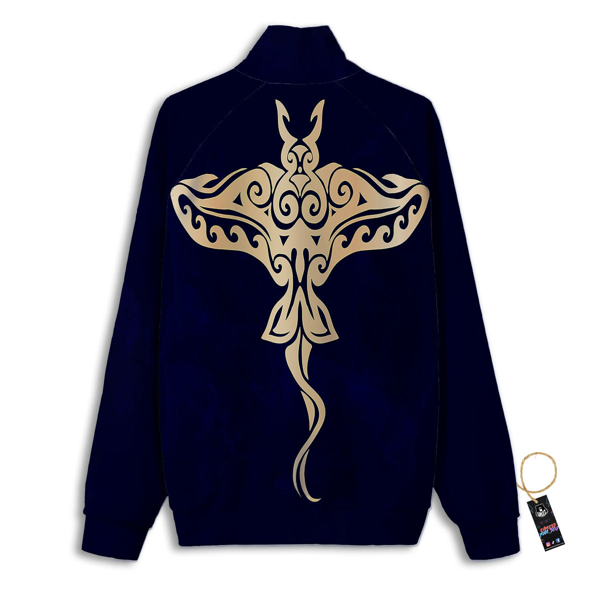 Stingray Spiritual Golden Print Track Jacket-grizzshop