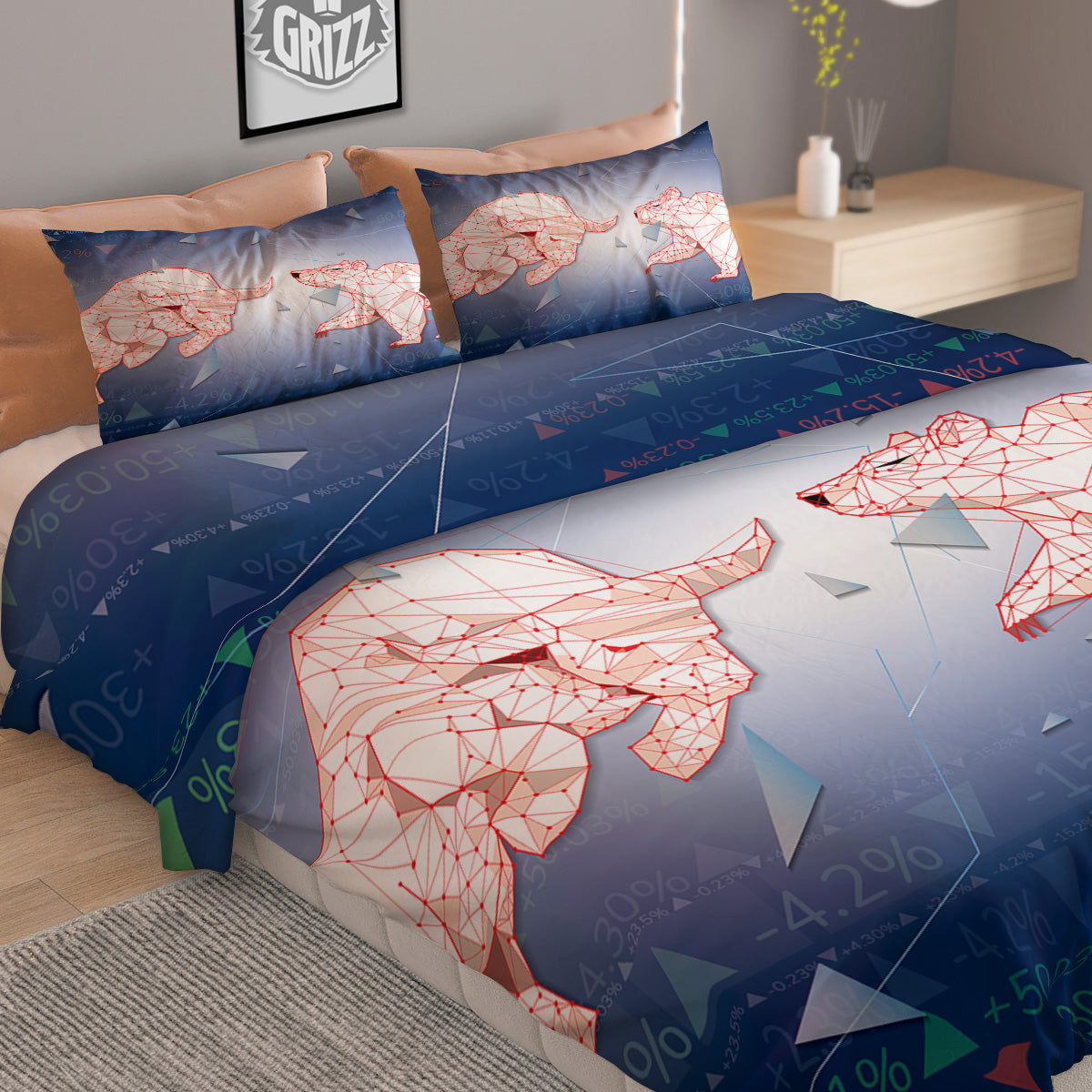 Snake Emerald Tree Boa Print Duvet Cover Bedding Set
