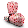 Strawberry Cake Pattern Print Boxing Gloves-grizzshop