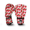 Strawberry Pattern Print Boxing Gloves-grizzshop