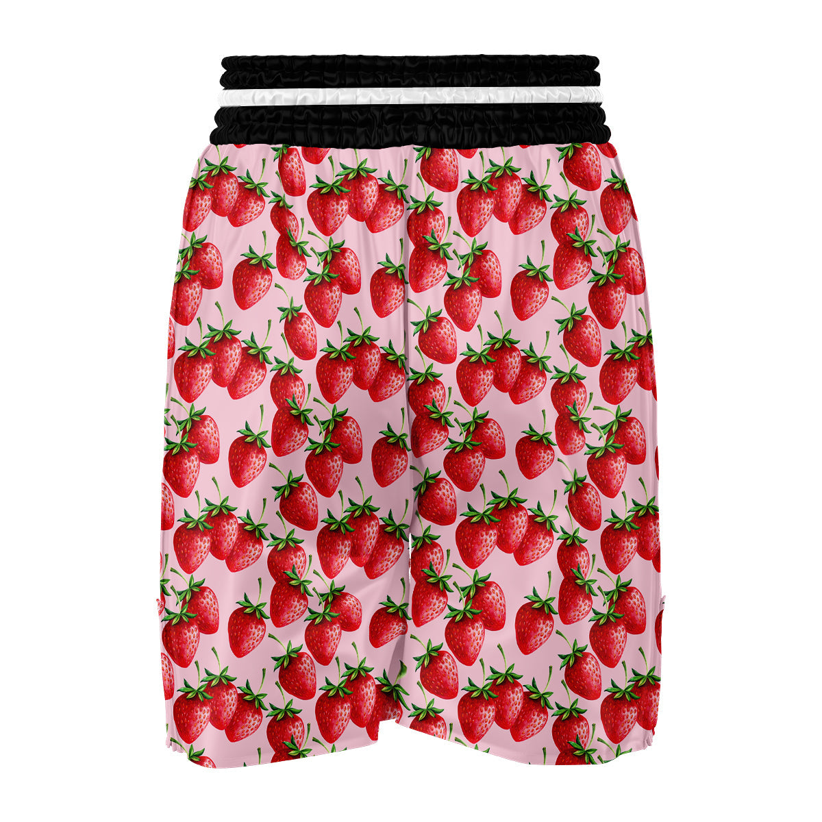 Strawberry Pattern Print Boxing Shorts-grizzshop