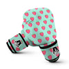 Strawberry Print Pattern Boxing Gloves-grizzshop