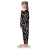 String Lights LED Christmas Print Kid's Pajamas-grizzshop