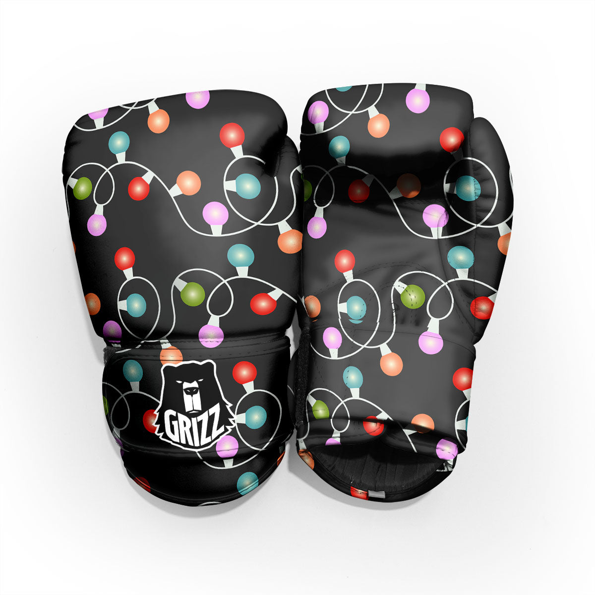 String Lights LED Christmas Print Pro Boxing Glove