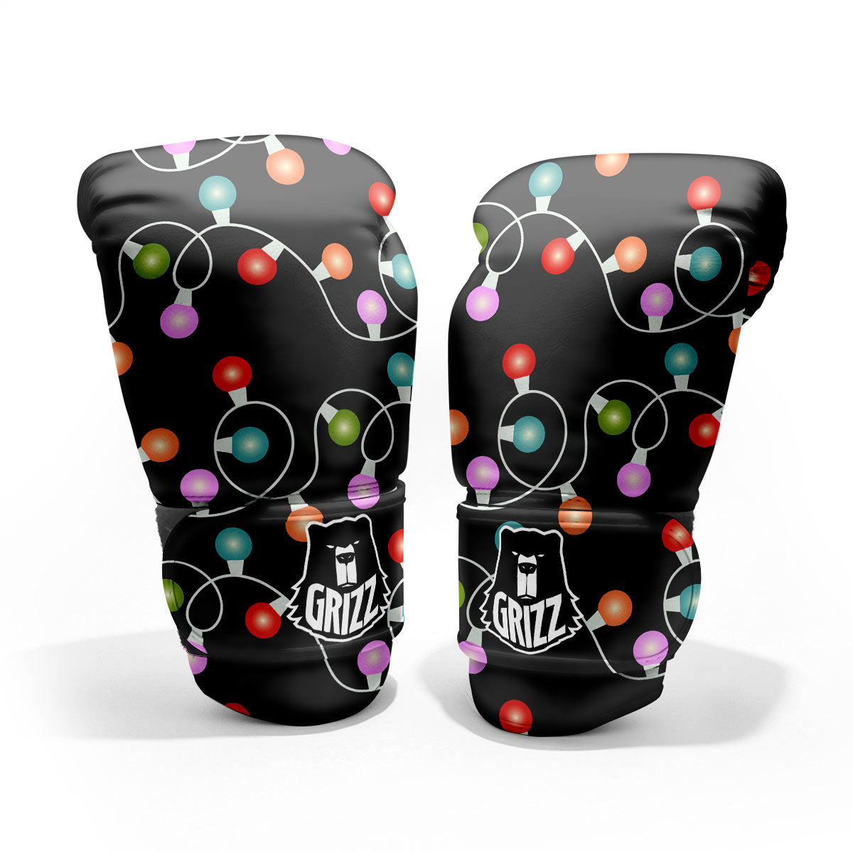 String Lights LED Christmas Print Pro Boxing Glove