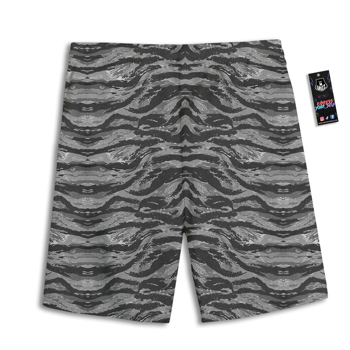 Symbol Muladhara Chakra Print Men's Athletic Shorts