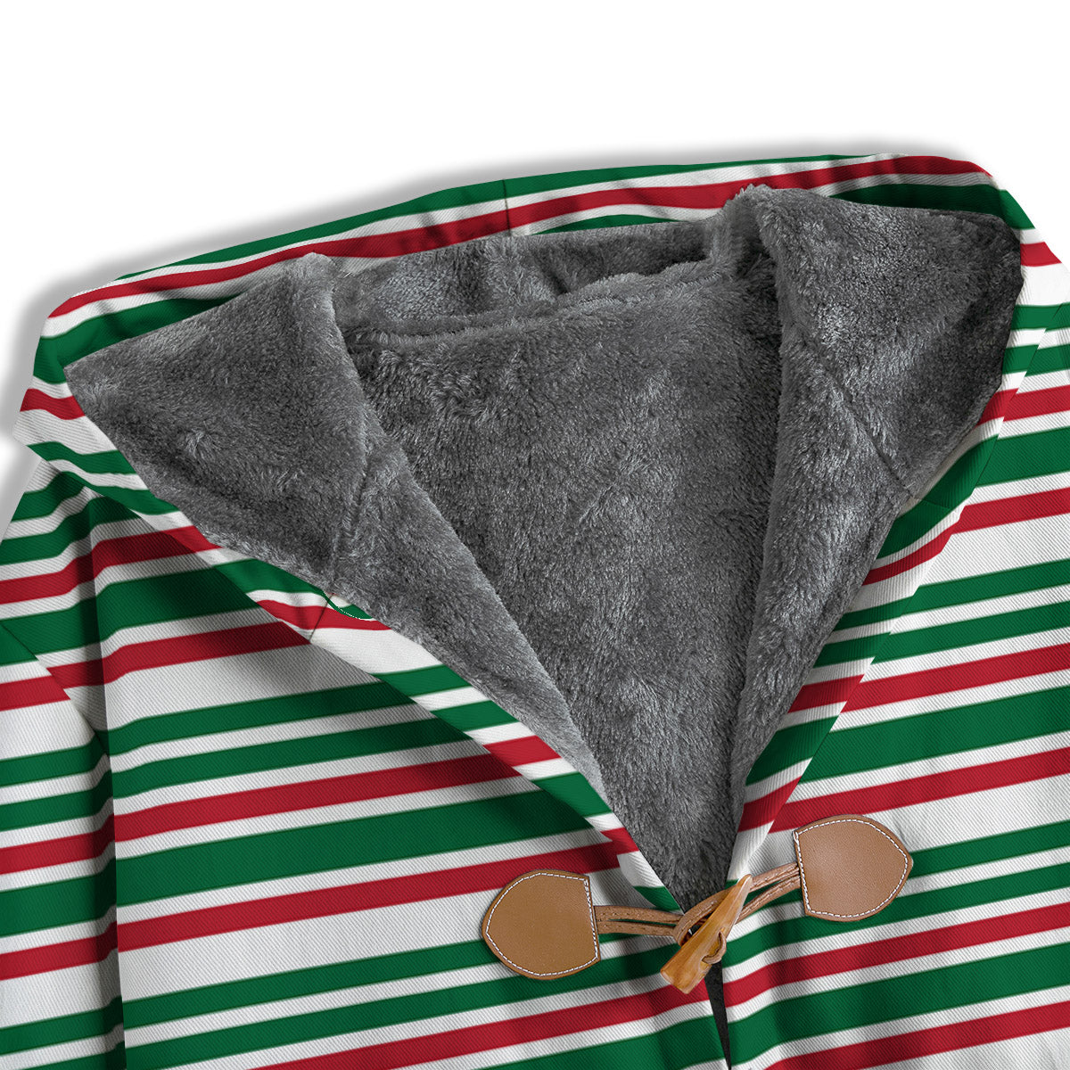 Stripe Candy Cane Print Pattern Men's Windbreaker Jacket-grizzshop