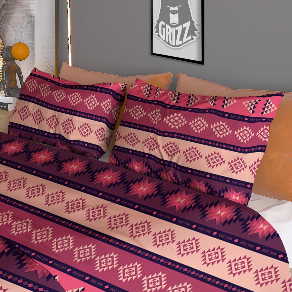 Sunset Over Sea Print Duvet Cover Bedding Set