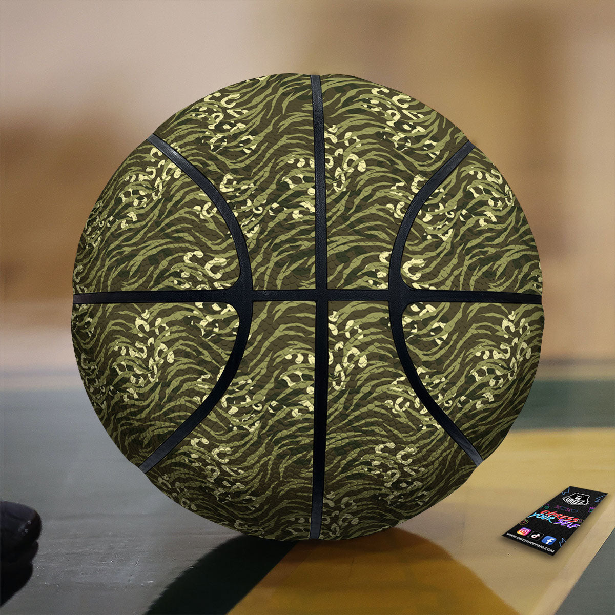 Symbol Mayan Print Basketball
