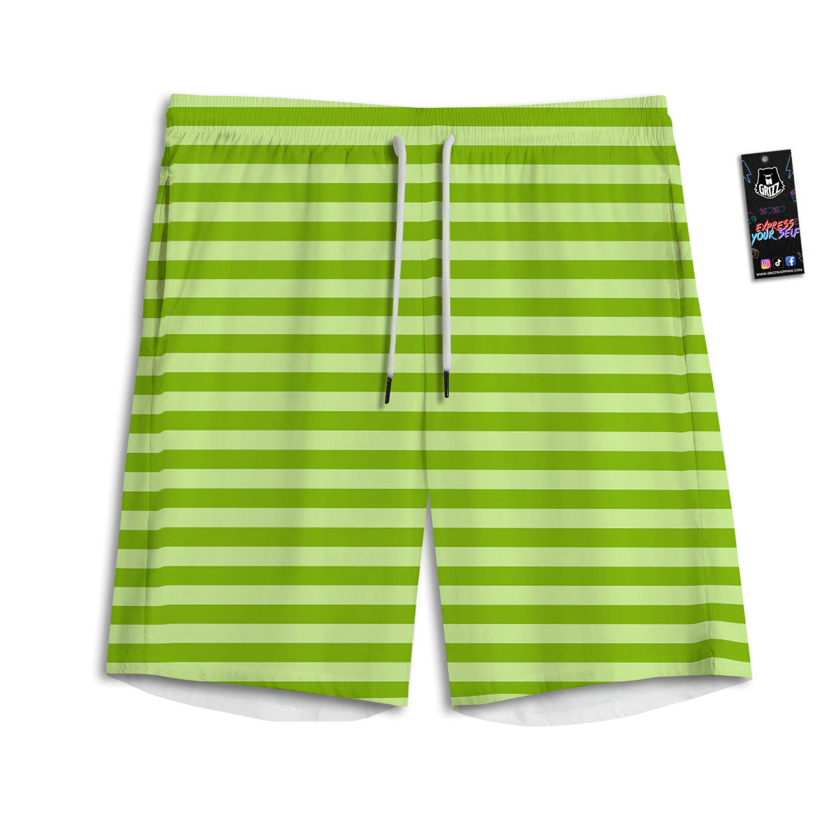 Tape Old Cassette Print Men's Athletic Shorts