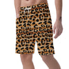 Striped Leopard Men's Shorts-grizzshop