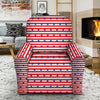 Striped USA Patriotic Print Pattern Recliner Slipcover-grizzshop