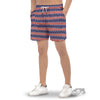 Striped USA Print Pattern Men's Gym Shorts-grizzshop