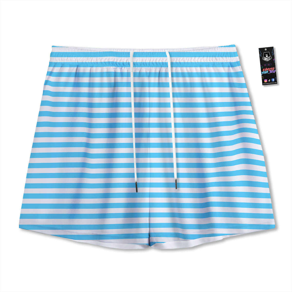 Soccer Ball Green Print Pattern Mesh Shorts