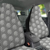 Stripes And Polka Dot Print Pattern Car Seat Covers-grizzshop