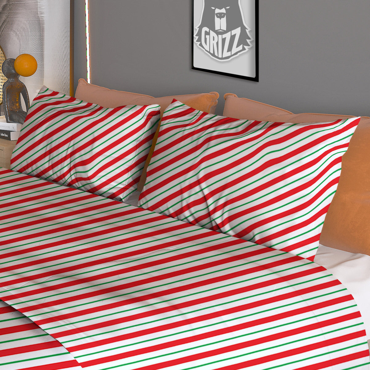 Softball Fireball Print Duvet Cover Bedding Set