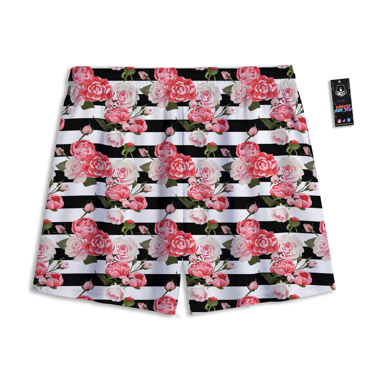 Star Cute Print Pattern Mesh Shorts