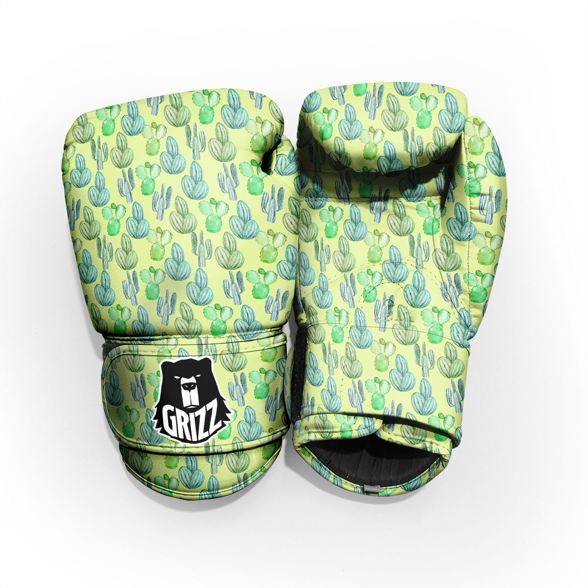 Succulent And Pastel Cactus Print Pro Boxing Glove