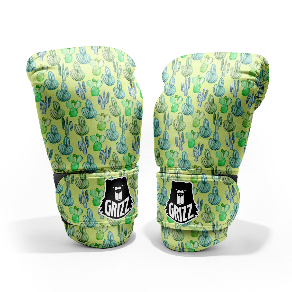 Succulent And Pastel Cactus Print Pro Boxing Glove