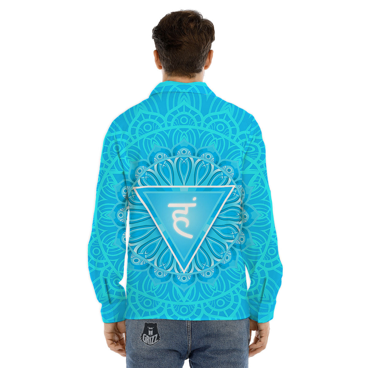 Sugar Skull Rose Flower Print Pattern Men's Dress Shirts-grizzshop