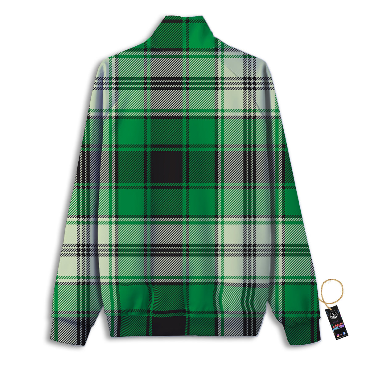 Suits Playing Card Print Pattern Track Jacket-grizzshop