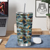 Summer Camping And National Park Print Pattern Tumbler-grizzshop