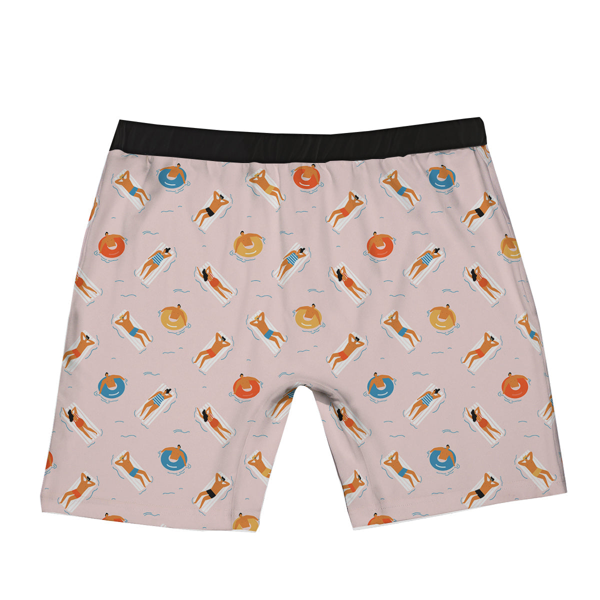 Summer Time Relixing Print Pattern Boxer Briefs-grizzshop