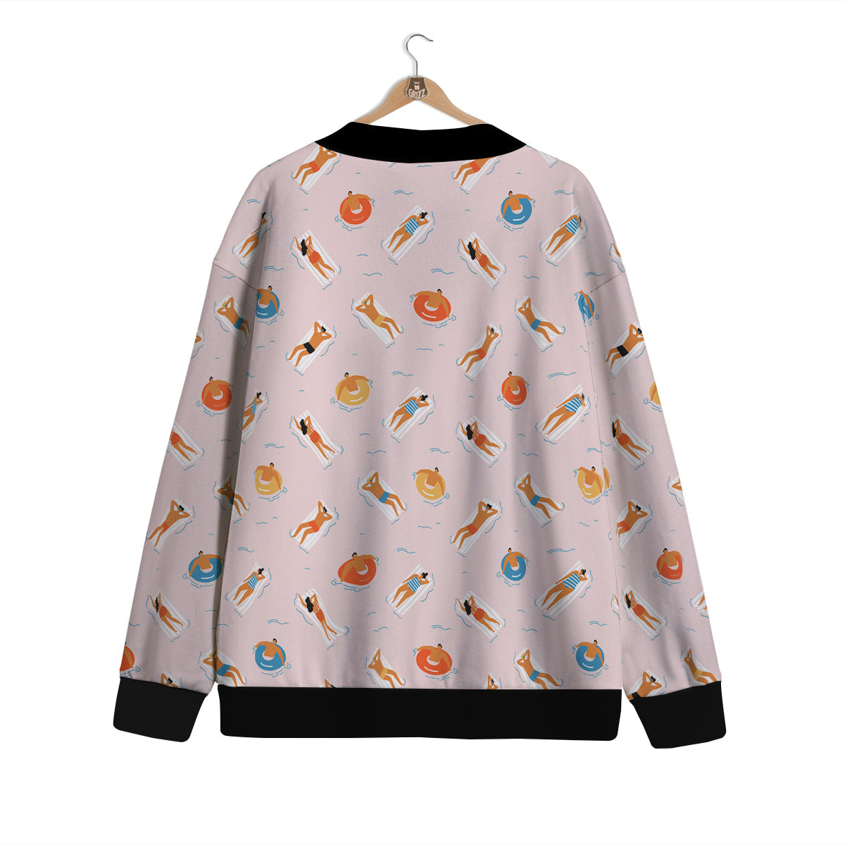 Summer Time Relixing Print Pattern Cardigan-grizzshop