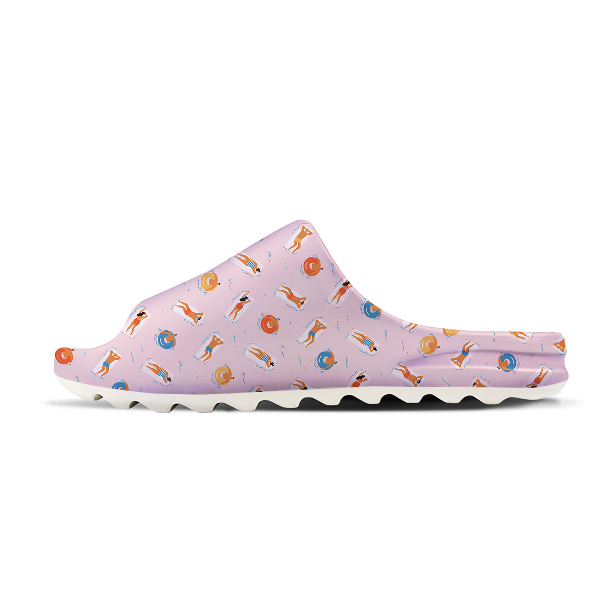 Summer Time Relixing Print Pattern Sandals-grizzshop
